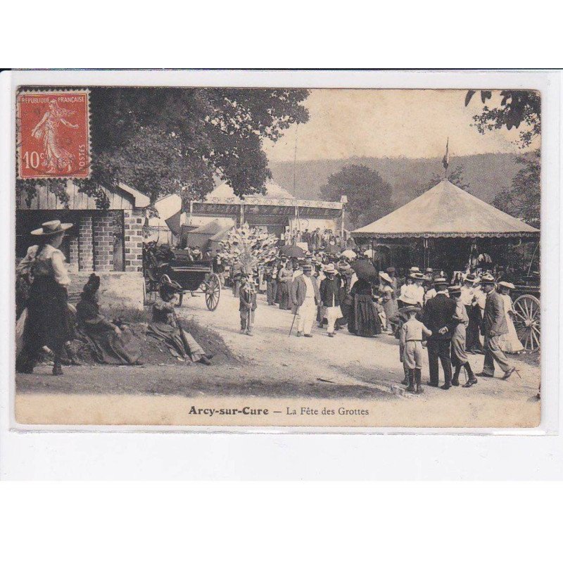 ARCY-sur-CURE: la fête des grottes, manège - très bon état