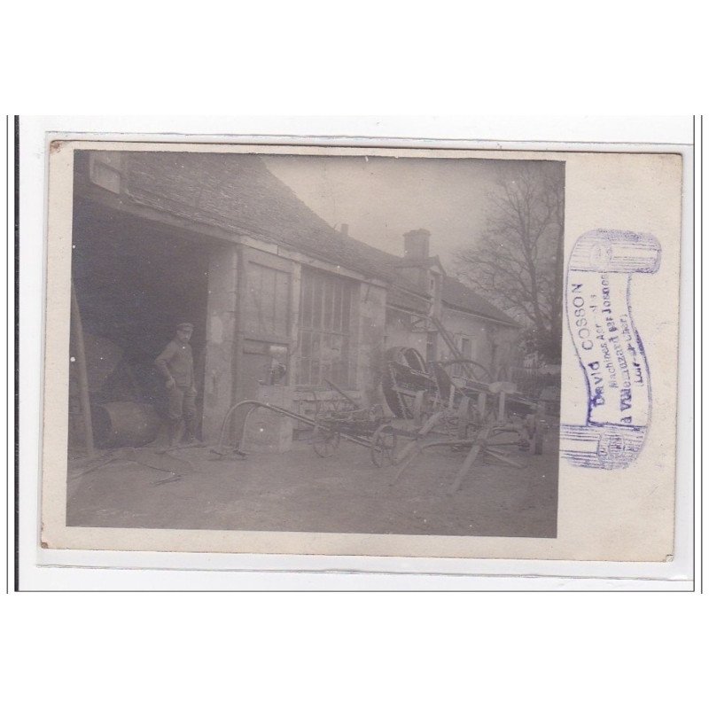 VILLEMUZARD - LORGES: machine agricoles, cosson - tres bon etat