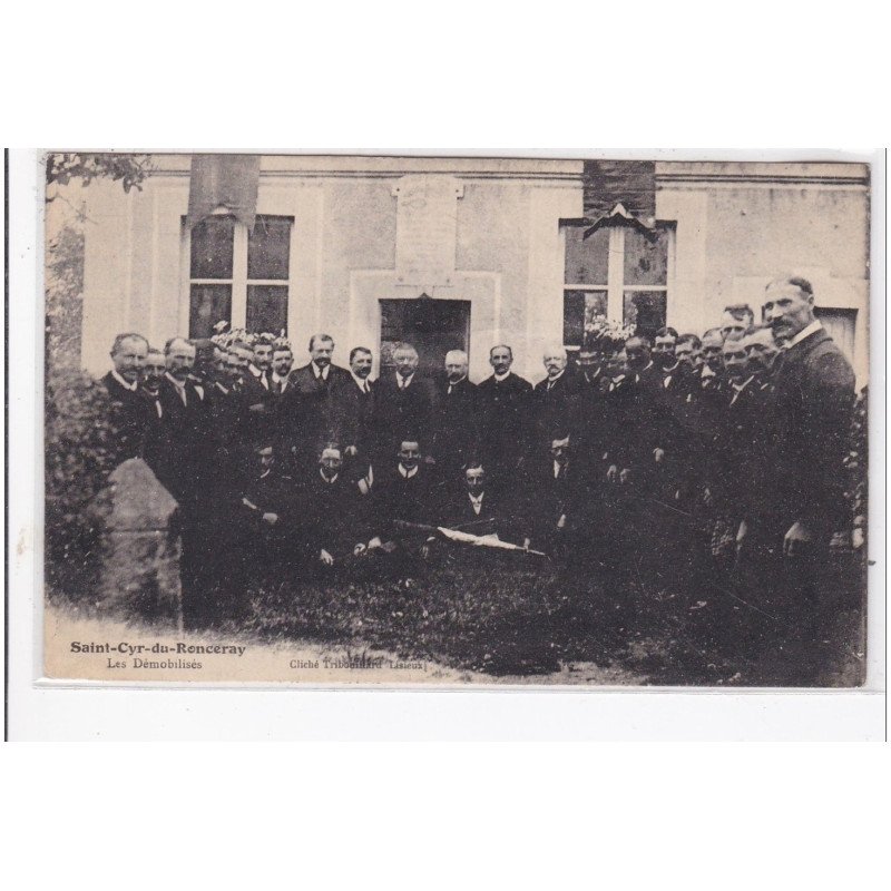 SAINT-CYR-du-RONCERAY : les démobilisés - état