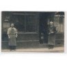 CARTE PHOTO A LOCALISER : paris(?) cordonnerie - tres bon etat
