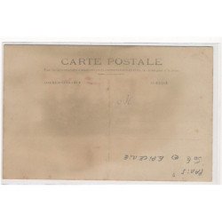 CARTE PHOTO A LOCALISER : paris(?) epicerie - tres bon etat