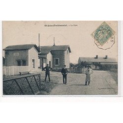 SAINT-JEAN-Froidmentel : la gare - tres bon etat