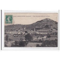 SAINT-CHRISTOPHE : vue generale prise de la gare - tres bon etat