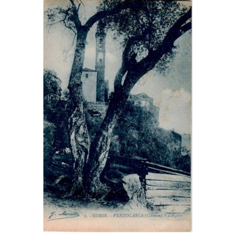 CORSE: venzolasca, l'église - très bon état