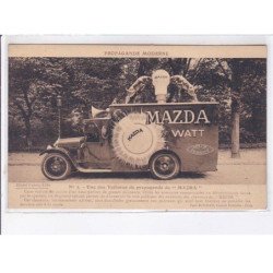 LILLE(?): une des voitures de propagande de "mazda" - très bon état