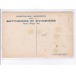 AVIATION: ITALIE: NAPLES et PALERME: lot de 16CPA, meeting, texte (Kinet Daniel) - très bon état