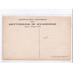 AVIATION: ITALIE: NAPLES et PALERME: lot de 16CPA, meeting, texte (Kinet Daniel) - très bon état