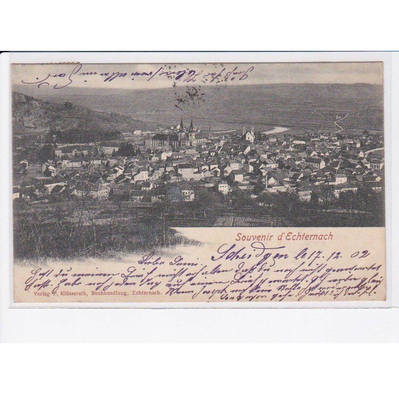 LUXEMBOURG: souvenir d'echternach - très bon état