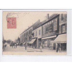 ESSONNES: rue de paris, imprimerie, photographie, papeterie librairie, atelier de photographie - état