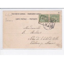 LUXEMBOURG: vue, prise de la nuck, ettelbrück, cachet - état