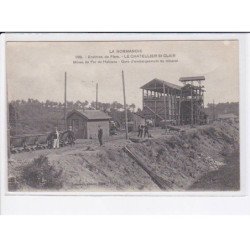 LE CHATELLIER SAINT-CLAIR: mines de fer de halouze, gare d'embarquement du minerai - très bon état