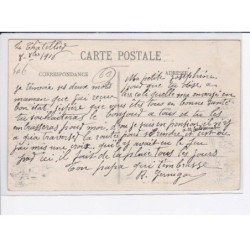 LE CHATELLIER SAINT-CLAIR: mines de fer de halouze, gare d'embarquement du minerai - très bon état