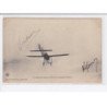 AVIATION: AUTOGRAPHE: aérodrome du camp de châlons et monoplan blériot, Védrines - très bon état