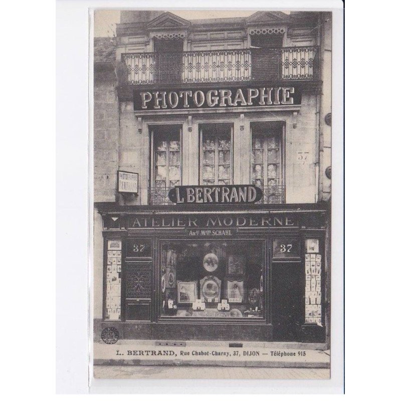 DIJON: photographie, L. Bertrand atelier moderne - très bon état