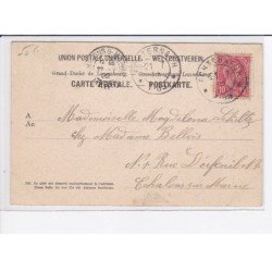 LUXEMBOURG: grande rue, place du puits rouge - très bon état