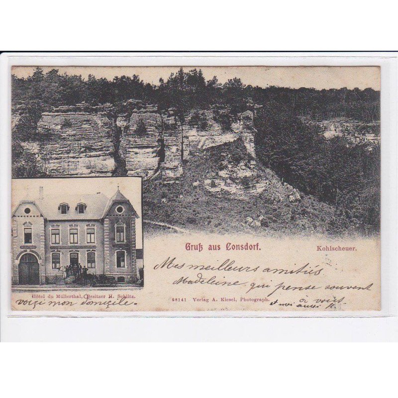 LUXEMBOURG: grus aus consdorf, kohlscheuer - très bon état