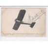 AVIATION: AUTOGRAPHE: aéroplane militaires, monoplan Sommer en plein vol, Bathiat - très bon état