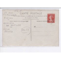PARIS: 12 rue ferdinand flocon, atelier de couture, emile penez, 75018 - très bon état