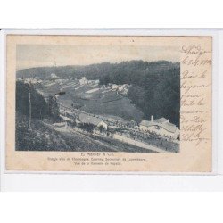 LUXEMBOURG: E. Mercier et Cie, grands vins de champagne, vue de la vannerie de kopstal - très bon état