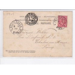 LUXEMBOURG: E. Mercier et Cie, grands vins de champagne, vue de la vannerie de kopstal - très bon état