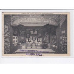 AMIENS: autographe, exposition internationale d'amiens 1906, C. Hacquart - très bon état