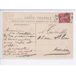 AMIENS: autographe, exposition internationale d'amiens 1906, C. Hacquart - très bon état