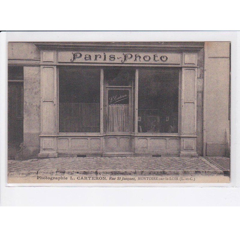 MONTOIRE-sur-le-LOIR: paris-photo, photographie L. Carteron - état