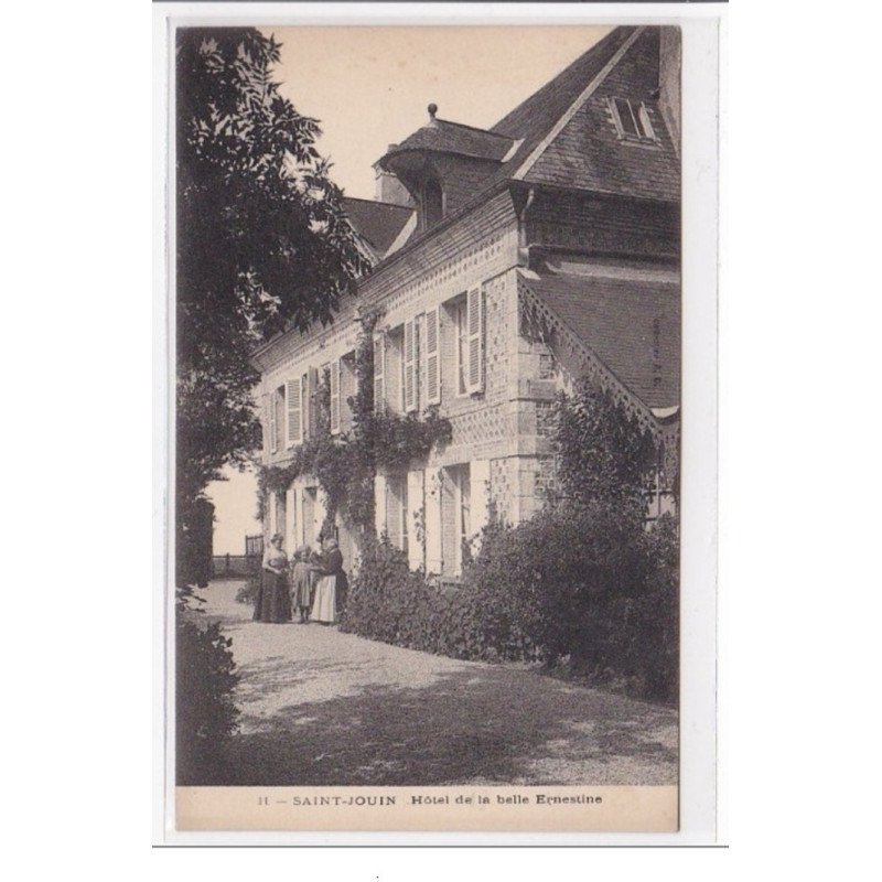 SAINT-JOUIN : hotel de la belle ernestine - tres bon etat