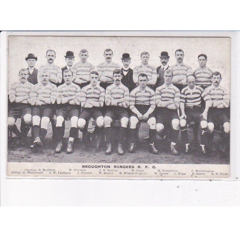RUGBY: broughton rangers R.F.C. - très bon état