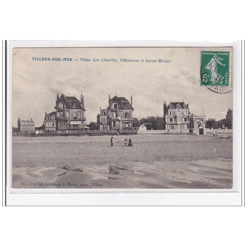 VILLIERS-sur-MER : villas le scourlis, l'horison et saint-michel - tres bon etat