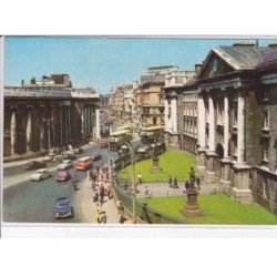 RUGBY: autographe, college green, dublin - très bon état