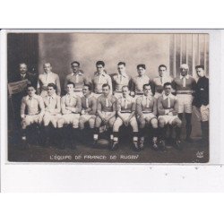 RUGBY: l'équipe de france de rugby, jeux olympiques 1924 - très bon état