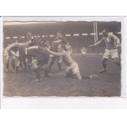 RUGBY: 6 CPA, france pays de galles, 21 avril, 1930 - très bon état