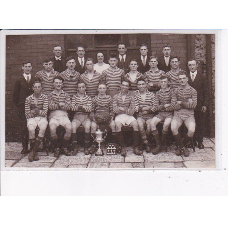 RUGBY: higginshaw RFC intermediate, 1926-1927, 3CPA - très bon état