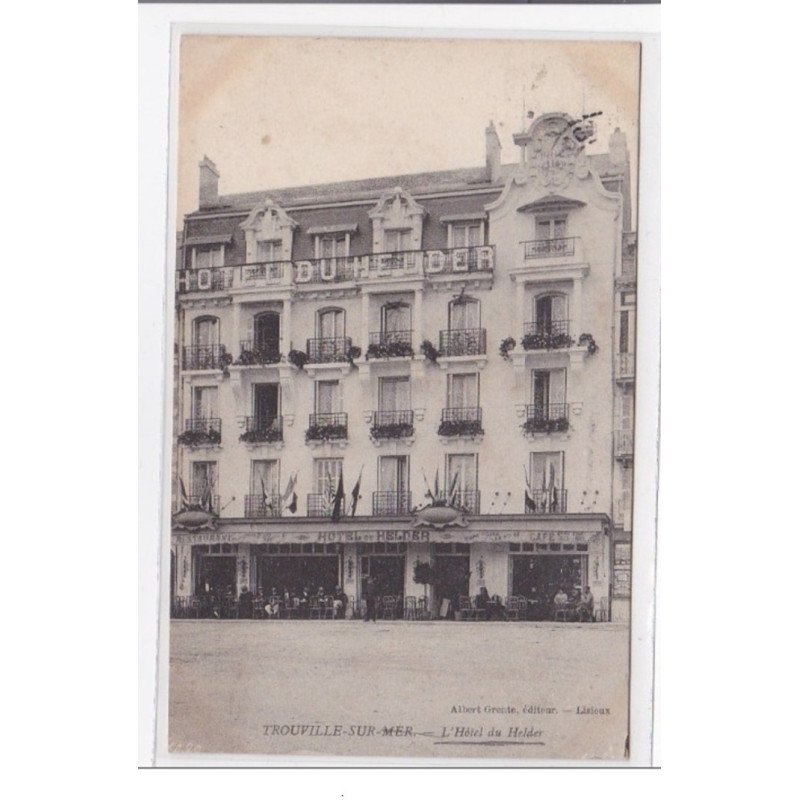 TROUVILLE-sur-MER : l'hotel du helder - tres bon etat