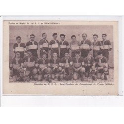 RUGBY: équipe de rugby du 170e de remiremont, champion du 20e C.A. demi-finaliste - très bon état