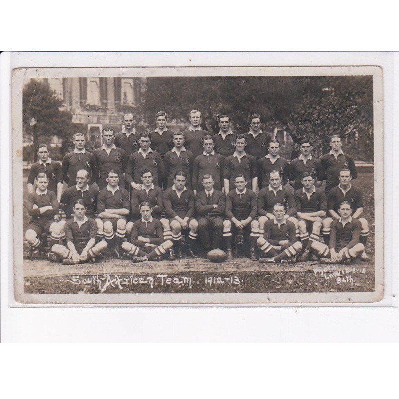 RUGBY: south-african, team, 1912-1913 - état