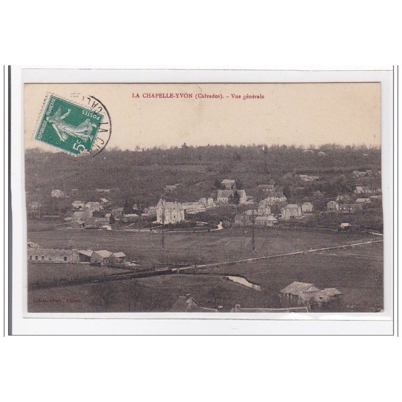 LA CHAPELLE-YVON : vue generale - tres bon etat