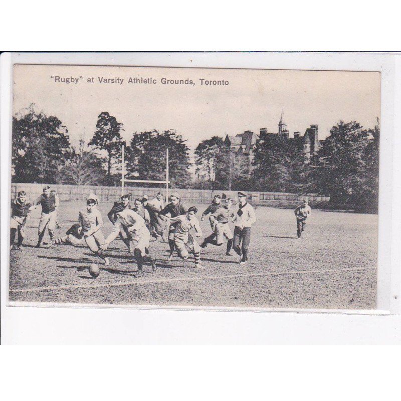 RUGBY: varsity athletic grounds, toronto - très bon état