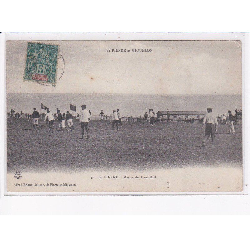 RUGBY: saint-pierre en miquelon, match de football - état