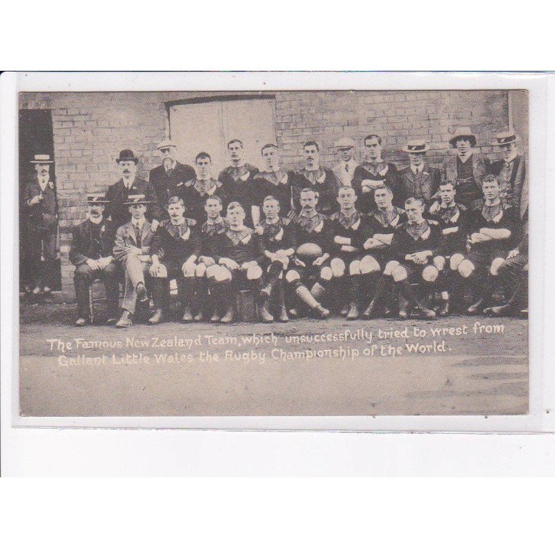 RUGBY: famous new-zealand team - état (décollée)