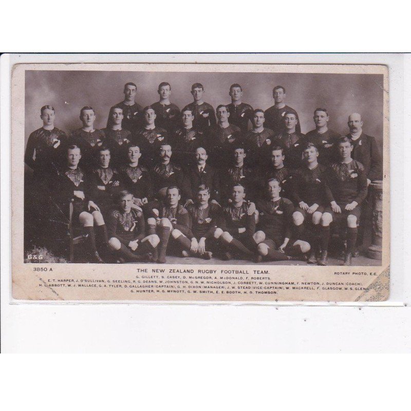 RUGBY: the new zealand rugby football team - état