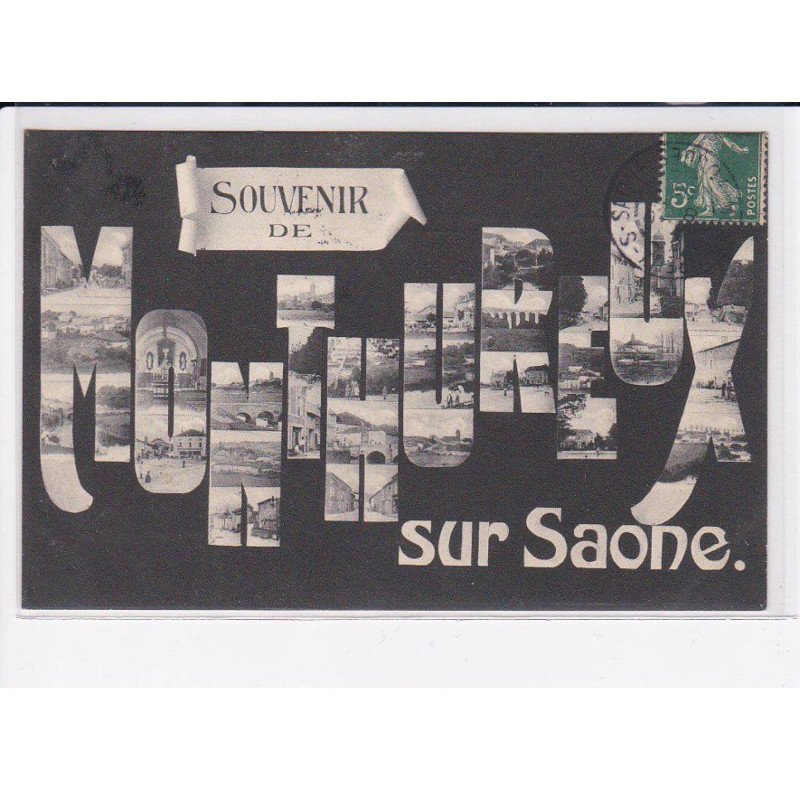 MONTHUREUX-sur-SAONE: souvenir de monthureux-sur-saone - très bon état
