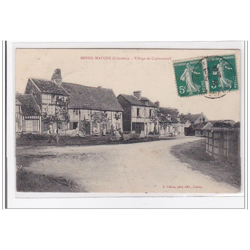 MESNIL-MAUGER : village de caparmesnil - tres bon etat