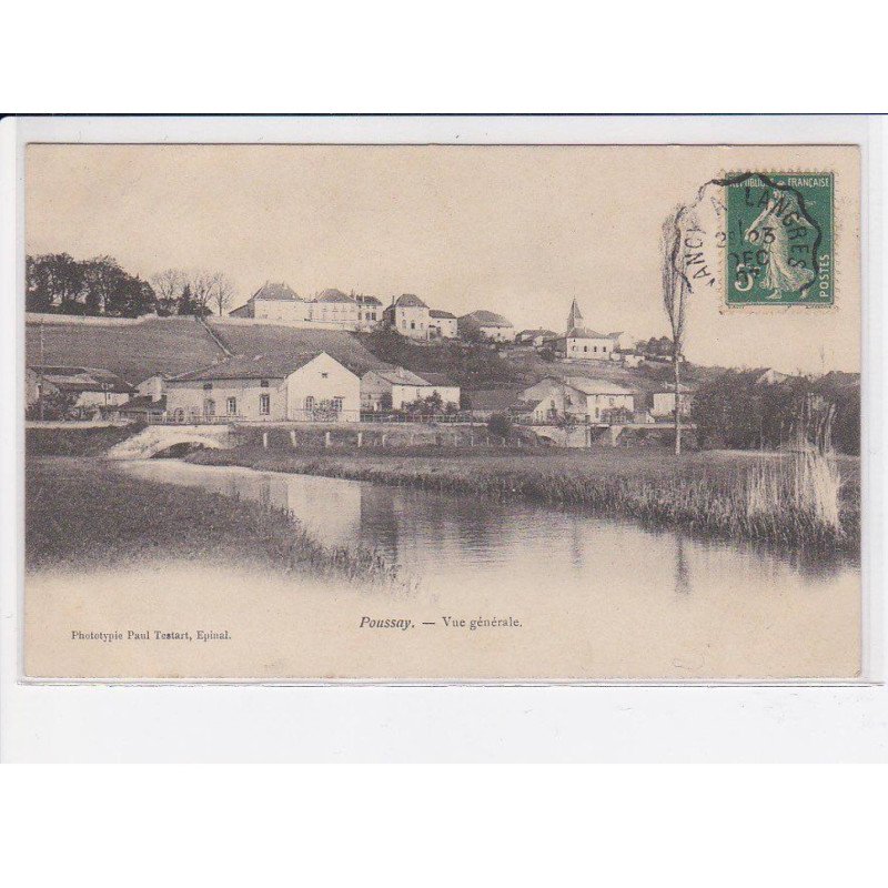 POUSSAY: vue générale - très bon état