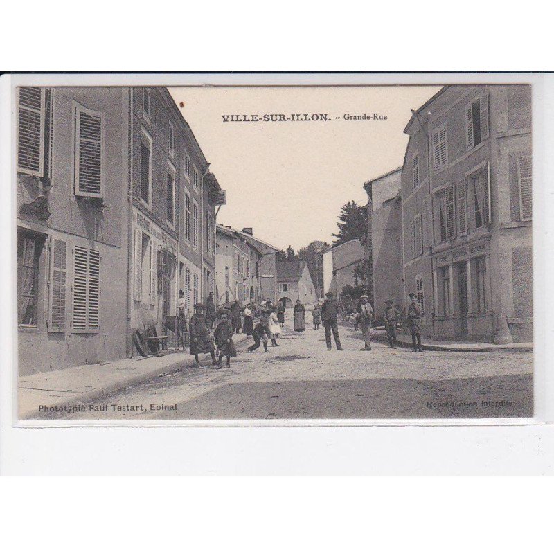 VILLE-sur-ILLON: grande-rue - très bon état