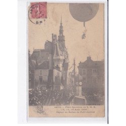 SENS: fêtes sportives du V.S.S. 1906 août, départ du ballon du petit journal - état