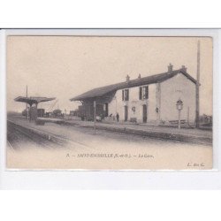 SAINT-ESCOBILLE: la gare - état