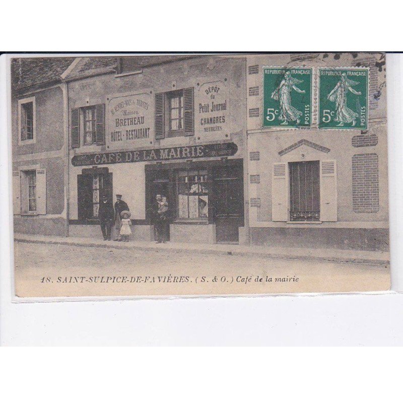 SAINT-SULPIRCE-DE-FAVIERES: café de la mairie - état