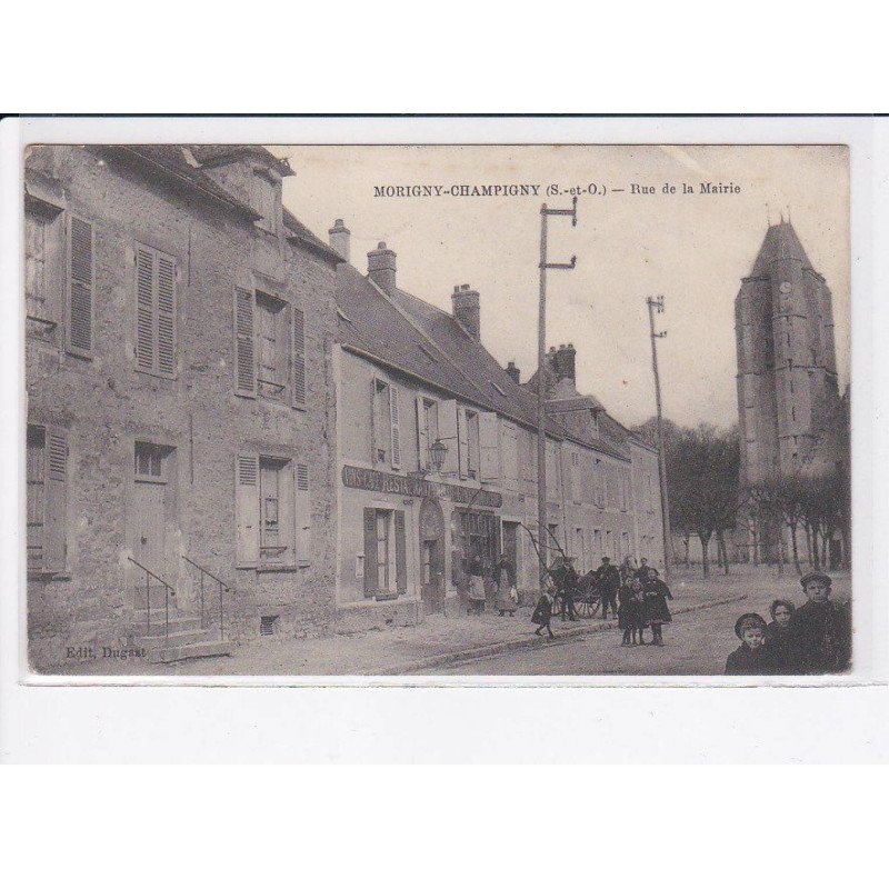 MORIGNY-CHAMPIGNY: rue de la mairie - très bon état